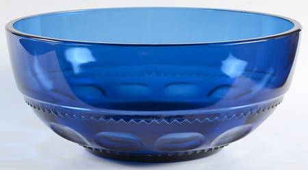Color Crown Cobalt Salad Bowl