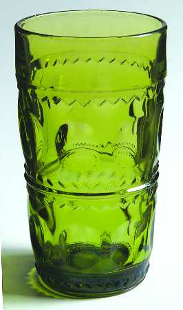 Color Crown Green 12 Oz Flat Tumbler