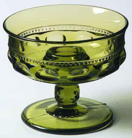 Color Crown Green Single Light Candlestick