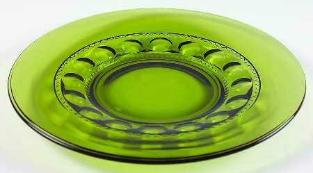 Color Crown Green Dinner Plate