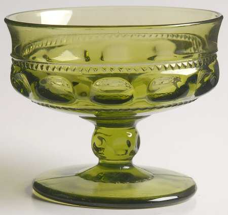 Color Crown Green Champagne/Tall Sherbet