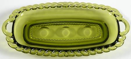 Color Crown Green Creamer/Sugar, Tray Only