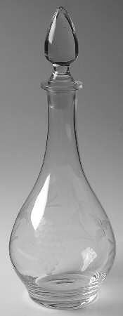 Grape & Leaf Decanter & Stopper