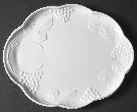 Harvest Milk Glass Snack Plate Only No Punch Cup