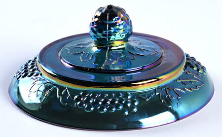 Harvest Carnival (Blue) Lid for Wedding Bowl