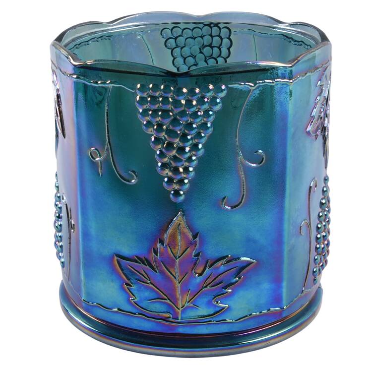 Harvest Carnival (Blue) Large Canister No Lid
