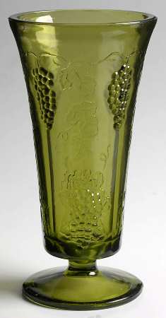 Harvest Green 10" Flower Vase
