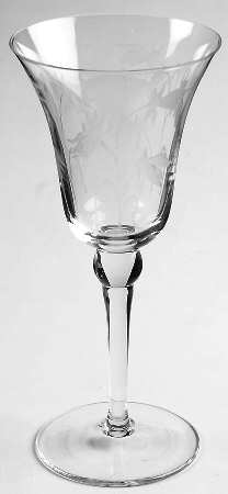 Lily of The Valley Wine Glass