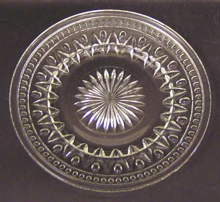 Park Lane Clear Luncheon Plate