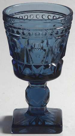 Park Lane Blue Cordial Glass