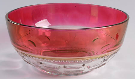 Ruby Crown 9" Salad Bowl