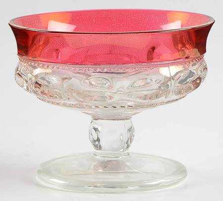 Ruby Crown 3" Single Light Candlestick