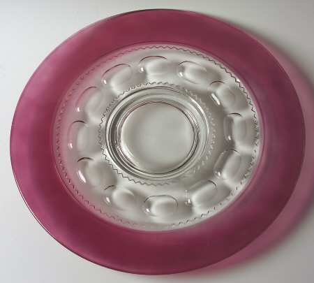 Ruby Crown Torte Plate