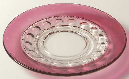 Ruby Crown Saucer Only