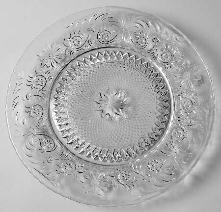 Sandwich Clear Luncheon Plate