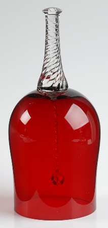 Saturn Red Bell Made From Goblet