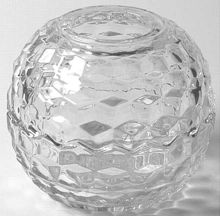 Whitehall Clear (2 Piece) Hurricane Centerpiece