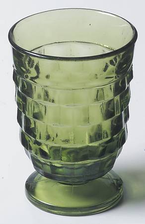 Whitehall Green (Avocado) Juice Glass