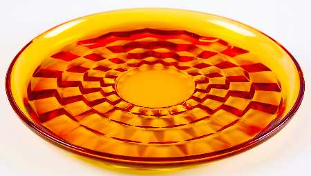 Whitehall Gold (Harvest Gold) Luncheon Plate