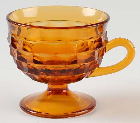 Whitehall Gold (Harvest Gold) Snack Cup for Snack Plate