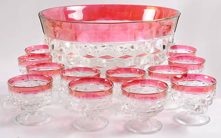 Whitehall Ruby Flash Crystal (13 Piece) Punch Set (PUN + 12 PCU)