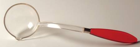 Whitehall Ruby Flash Crystal Plastic Punch Ladle