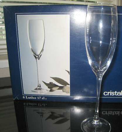 Lutece Fluted Champagne