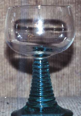 Roemer Turquoise Champagne/Tall Sherbet