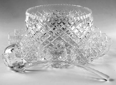 Canterbury (14 Pc) Punch Set (Punch Bowl,12 Cups, Ladle)