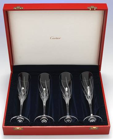 Danse De Feu Fluted Champagne - Set of 4