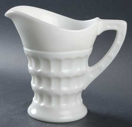 Heirloom Milk Glass 26 Oz Pitcher