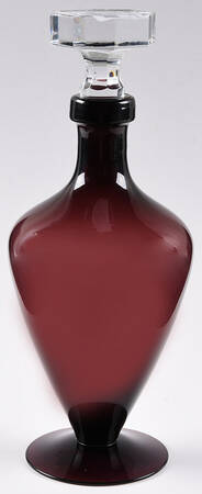 7966 Amtheyst Decanter & Stopper