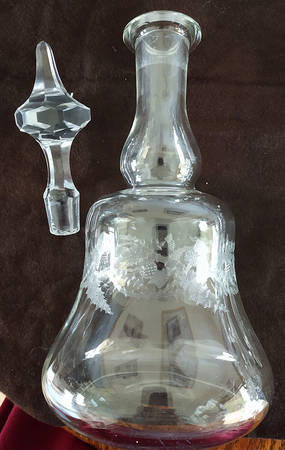 Thistle Decanter & Stopper