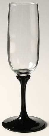 Veronese Black Fluted Champagne