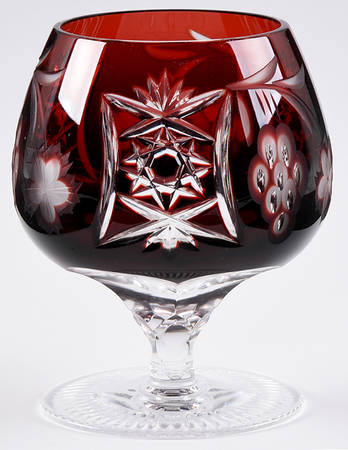 Marsala (Various Colors) Brandy Glass