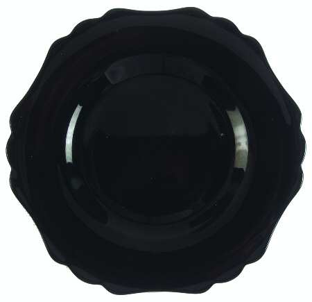 3400 Black 8" Salad Plate (Shape 3400)