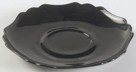 3400 Black Saucer for Cup & Saucer Set  (Shape 3400)