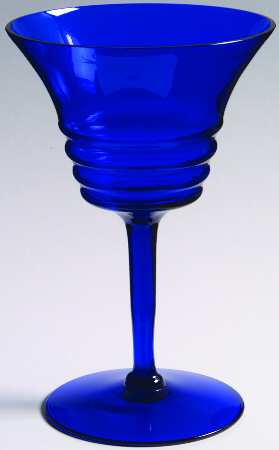 3077 Ritz Blue Champagne/Tall Sherbet by Cambridge