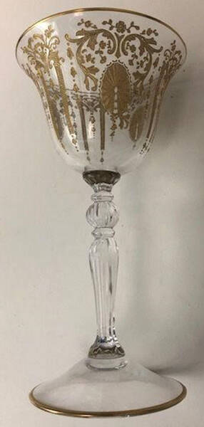 Candlelight Clear (Gold Encrusted, Stem 3111) Liquor Cocktail