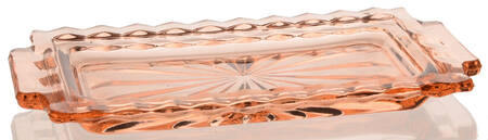 Whitehall Peach 1/4 Pound Butter Dish, No Lid