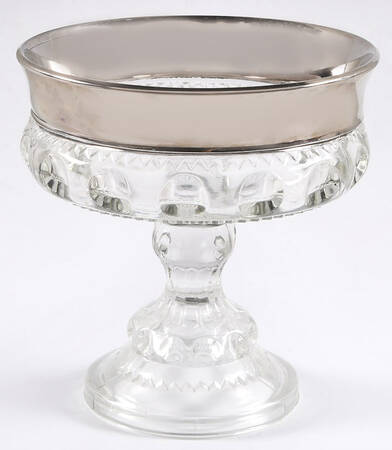 Silver Crown Compote No Lid