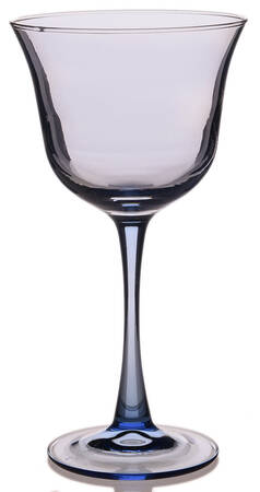 Americana Light Blue Wine Glass