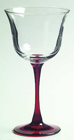 Americana Ruby Wine Glass