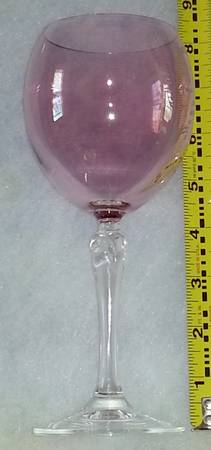 Bijoux Pink (Iridescent) Water Goblet