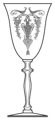Etch 733-Clear (Stem #3120) by Cambridge