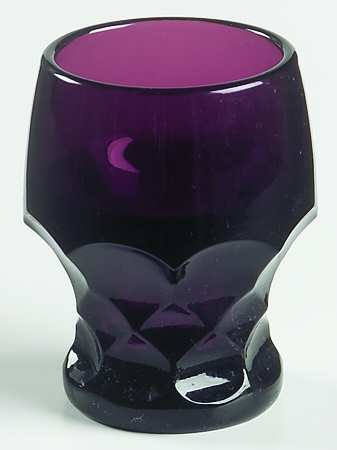 Georgian Amethyst 2 1/2 Oz Flat Tumbler