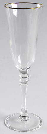 Maria Gold Fluted Champagne