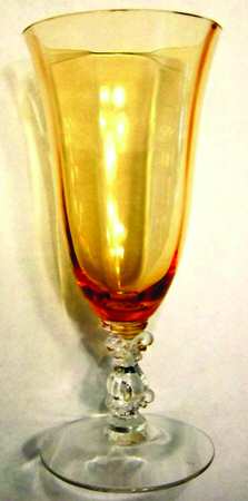 3121 Amber Juice Glass