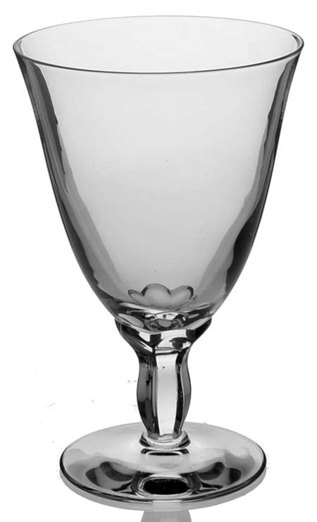 Kawali (Plain, Wavy Stem) Footed Tumbler