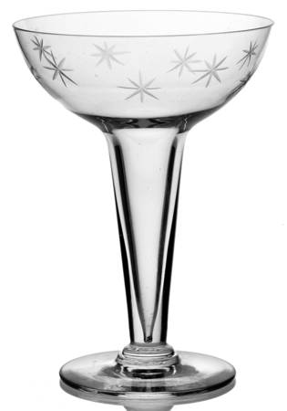 Star Dust Tall Hollow Stem Champagne